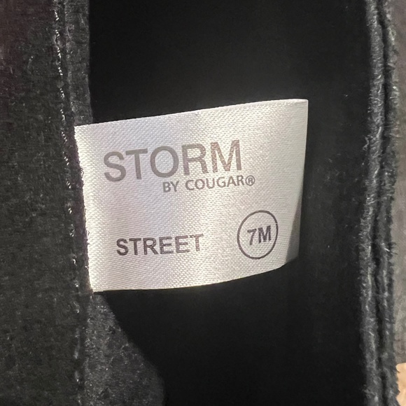 Storm By Cougar STREET 2 Black Boots - Picture 10 of 13